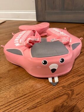 Mambobaby Pink Flamingo Kids Swim Float